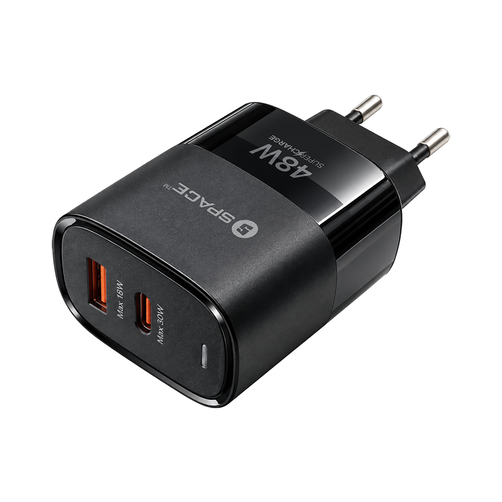 48W PD SuperCharge Wall Charger (Black Series) WC-80