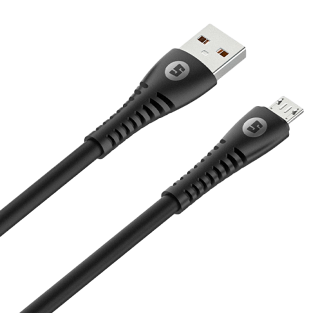 Charge Sync High Speed Data Rubber Micro USB Cable
