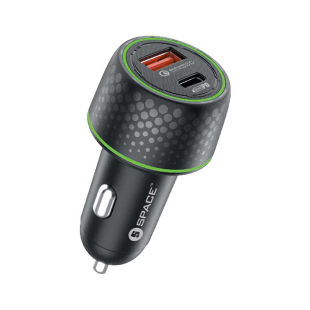 50W PD + Quick Charge 3.0 Car Charger