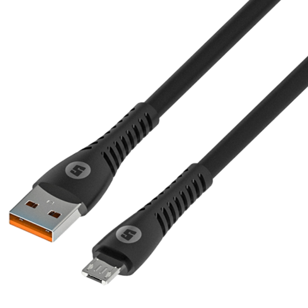 Charge Sync High Speed Data Rubber Micro USB Cable