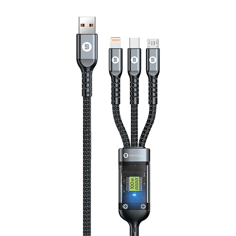 Charge Sync High Speed Data 3 IN 1 USB Cable